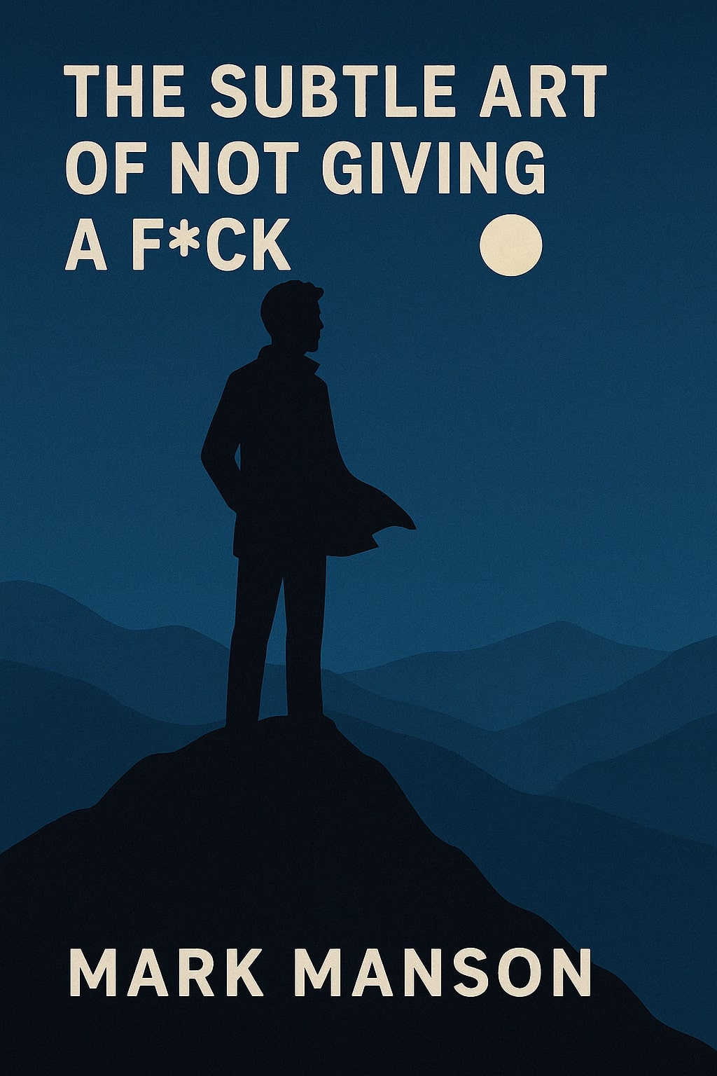 The Subtle Art of Not Giving a F*ck cover