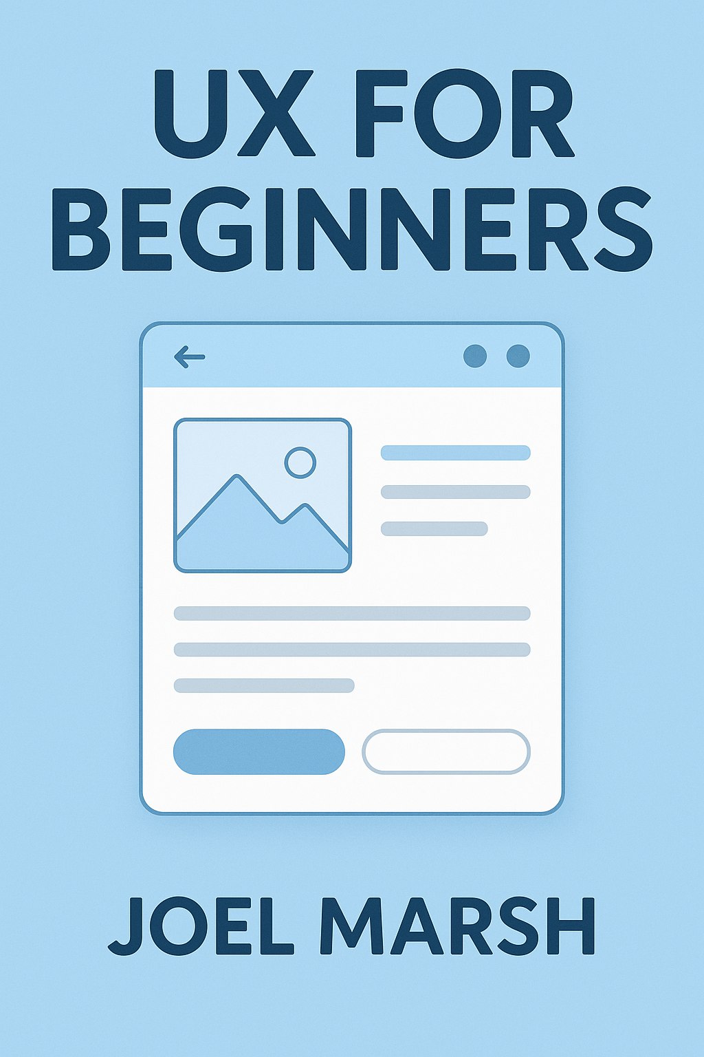 UX for Beginners cover