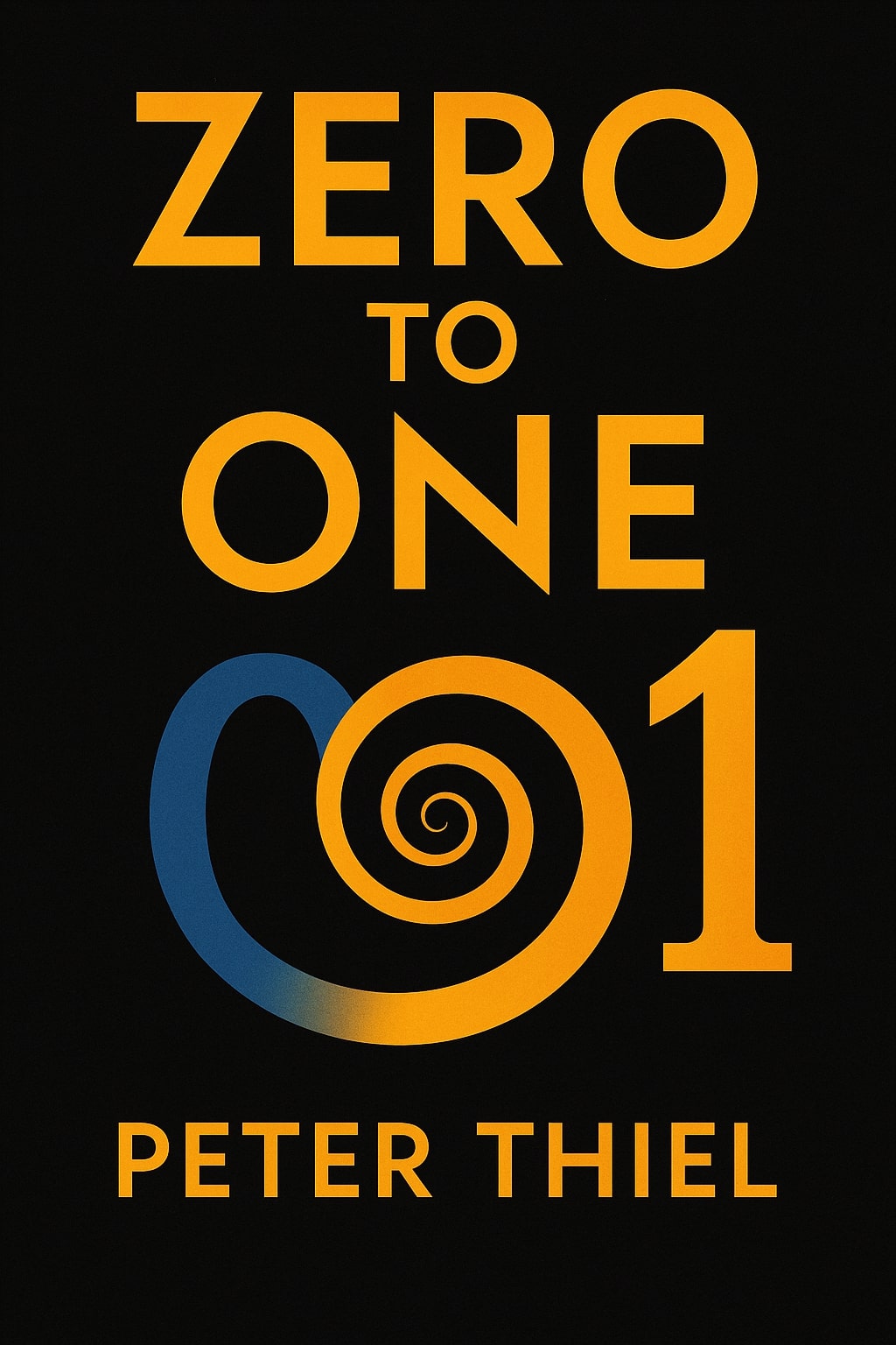 Zero to One cover